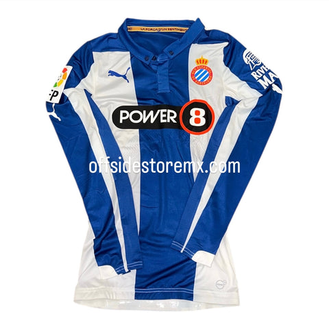 Jersey Espanyol 2014/15 Local V. Jugador Manga Larga