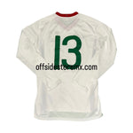 Jersey Portugal 2008/10 Visita V. Jugador Manga Larga #13