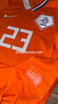 Jersey Holanda 2008/10 Local Versión Jugador Van Der Vaart #23