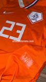 Jersey Holanda 2008/10 Local Versión Jugador Van Der Vaart #23