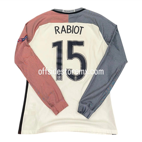 Jersey Francia 2016/18 Visita V. Jugador Manga Larga Rabiot #15 con detalle