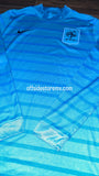 Jersey Francia 2011/12 Portero V. Jugador Manga Larga Azul