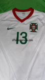 Jersey Portugal 2008/10 Visita V. Jugador Manga Larga #13