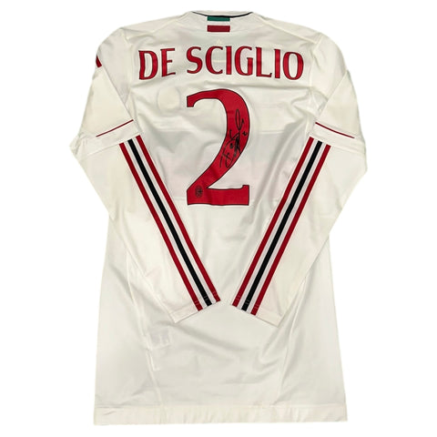 Jersey AC Milan 2012/13 Visita V. Jugador Manga Larga De Sciglio #2