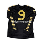 Jersey Real Madrid 2011/12 Visita V. Jugador Manga Larga #9