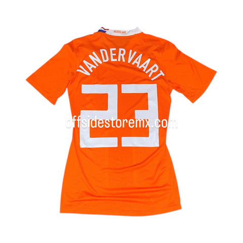 Jersey Holanda 2008/10 Local Versión Jugador Van Der Vaart #23