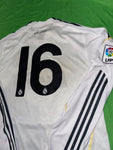 Jersey Real Madrid 2009/10 Local V. Jugador Manga Larga #16