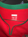 Jersey Portugal 2008/10 Local V. Jugador Manga Larga