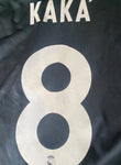 Jersey Real Madrid 2009/10 Tercera Kaka' #8 con detalles