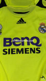 Jersey Real Madrid 2006/07 Portero V. Jugador Manga Larga Casillas #1