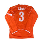 Jersey Holanda 2004/06 Local Ver. Jugador Manga Larga Stam #3