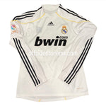 Jersey Real Madrid 2009/10 Local V. Jugador Manga Larga #16