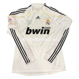 Jersey Real Madrid 2009/10 Local V. Jugador Manga Larga #16