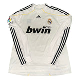 Jersey Real Madrid 2009/10 Local V. Jugador Manga Larga #16