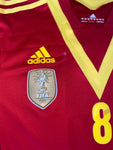 Jersey España 2013/14 Local Ver. Jugador Manga Larga Xavi #8