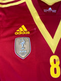 Jersey España 2013/14 Local Ver. Jugador Manga Larga Xavi #8