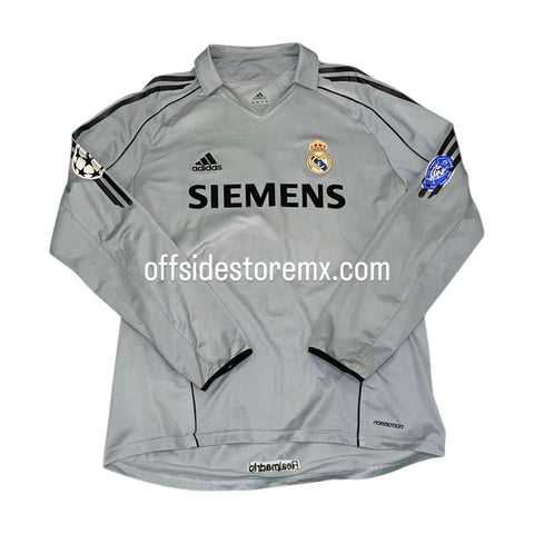 Jersey Real Madrid 2005/06 Tercera V. Jugador Manga Larga Robinho #10