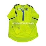 Jersey Real Madrid 2006/07 Portero V. Jugador Manga Larga Casillas #1