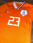 Jersey Holanda 2008/10 Local Versión Jugador Van Der Vaart #23