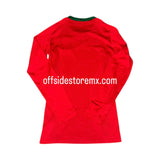 Jersey Portugal 2008/10 Local V. Jugador Manga Larga