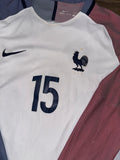 Jersey Francia 2016/18 Visita V. Jugador Manga Larga Rabiot #15 con detalle
