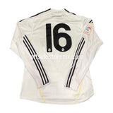 Jersey Real Madrid 2009/10 Local V. Jugador Manga Larga #16
