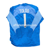 Jersey Inter 2004/05 Portero V.Jugador Manga Larga Toldo #1