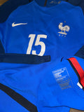 Jersey Francia 2016/18 Local V. Jugador Manga Larga Rabiot #15 con detalle