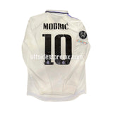 Jersey Real Madrid 2022/23 Local V. Jugador Manga Larga Modric #10