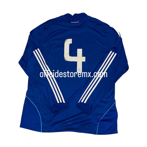 Jersey Real Madrid 2008/09 Visita V. Jugador Manga Larga #4