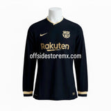 Jersey Barcelona 2020/21 Visita V. Jugador Manga Larga