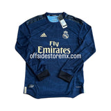 Jersey Real Madrid 2019/20 Visita V. Jugador Manga Larga