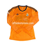 Jersey Real Madrid 2013/14 Tercera V. Jugador Manga Larga Bale #11 detalle