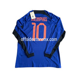 Jersey Holanda 2022/24 Visita Manga larga Memphis #10