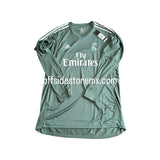 Jersey Real Madrid 2017/18 Portero V. Jugador Manga Larga