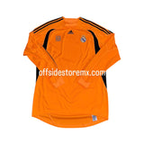 Jersey Real Madrid 2009/10 Portero V. Jugador Manga Larga Sample