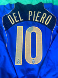 Jersey Juventus 2004/05 Visita Version Jugador Manga Larga Del Piero #10