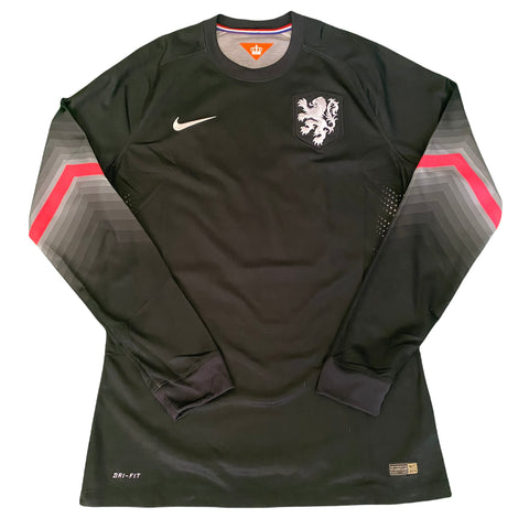 Jersey Holanda 2014/16 Portero Versión jugador Manga Larga