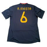 Jersey España 2010/11 Visita Iniesta #6